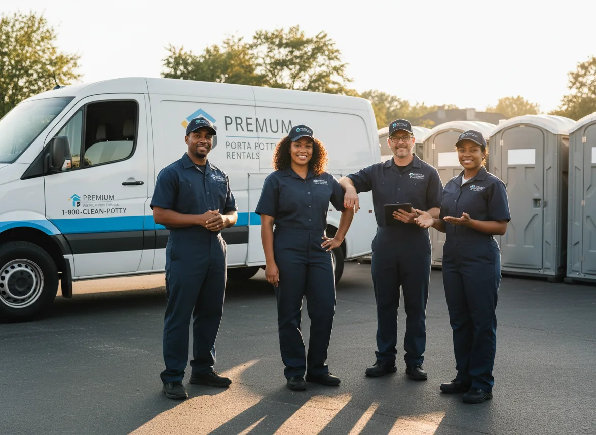 VIP Portable Toilets company in Custer, MI